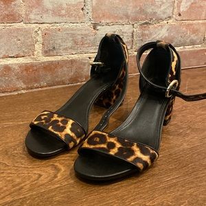 Michael Kors leopard sandals